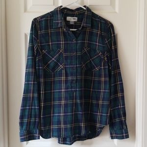 Old Navy Flannel Button down top